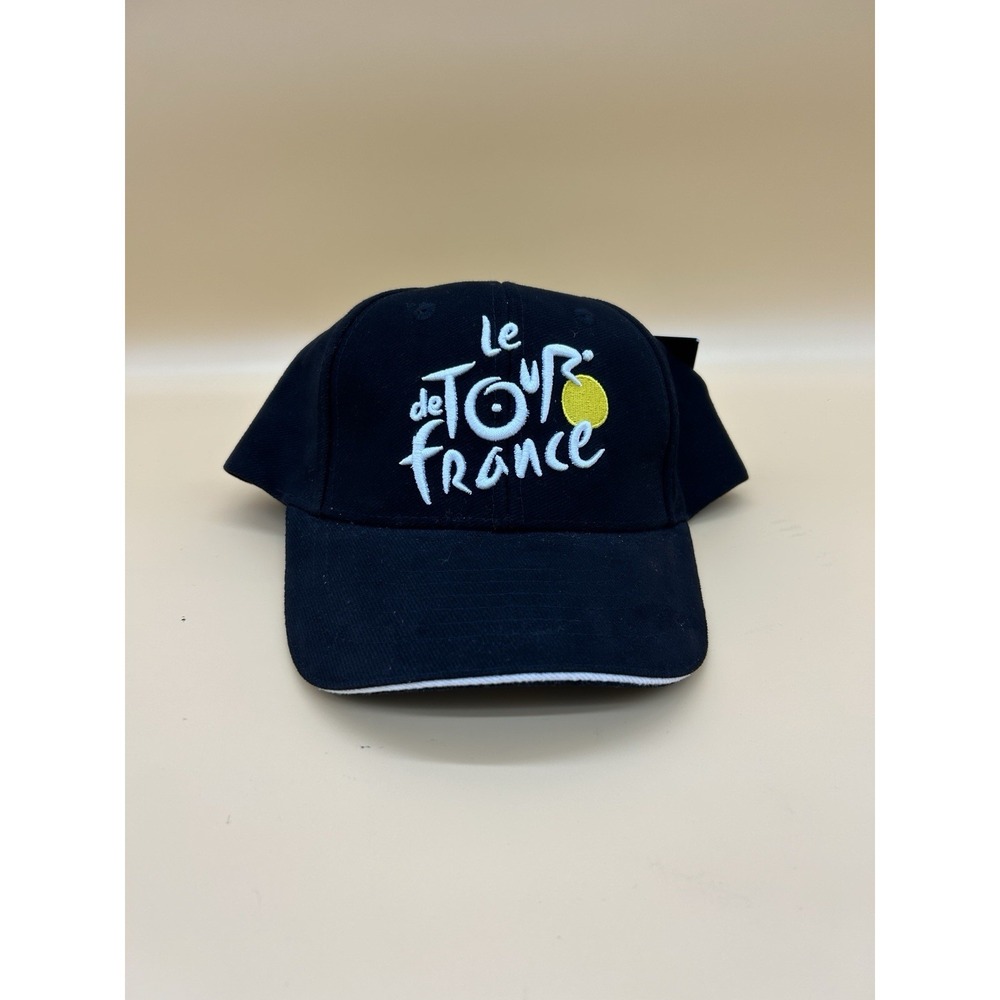 Le Tour De France Hat Cap‎ Black Strapback Official Licensed Cycling NWT